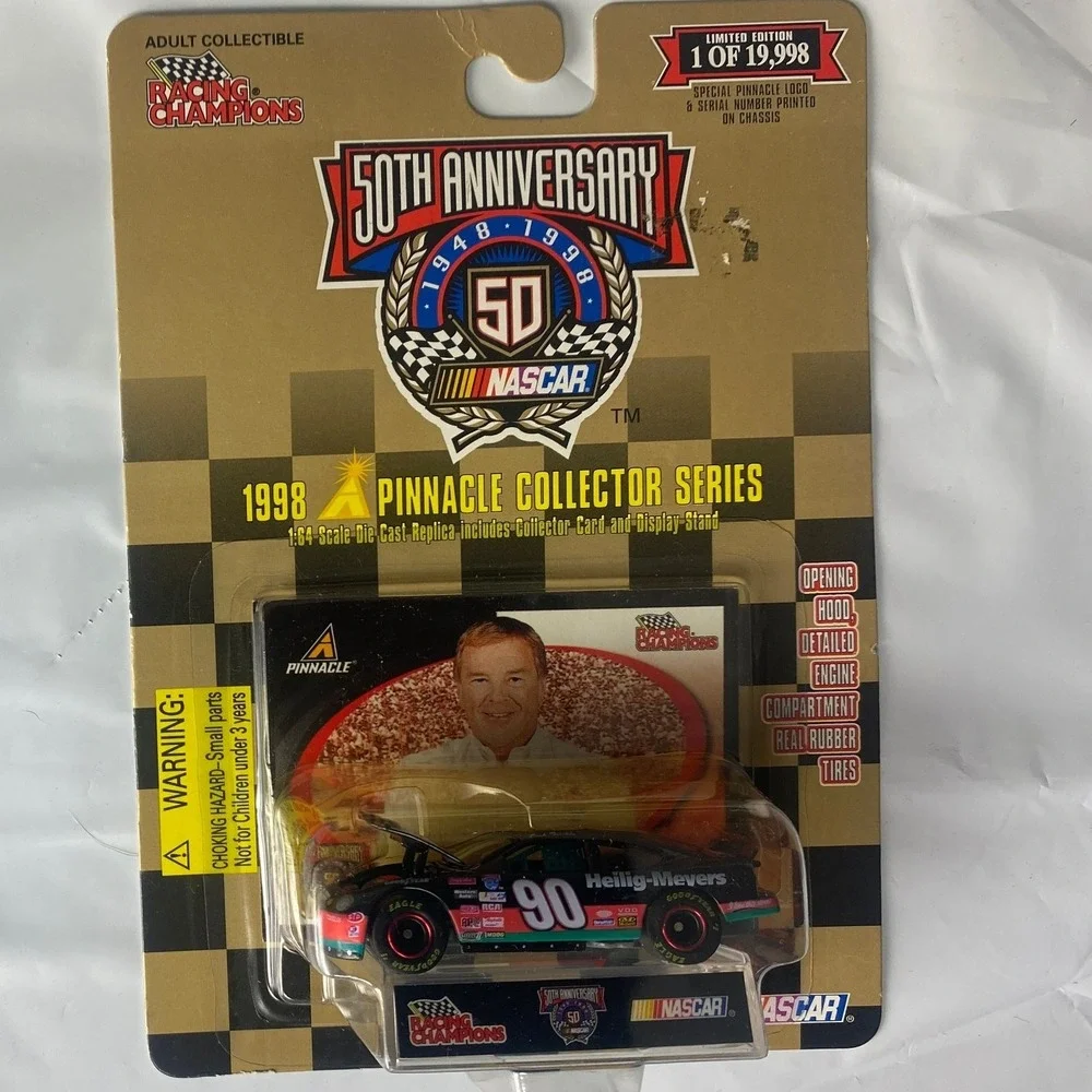 1998 NASCAR 50th‎ Anniversary Dale Earnhardt Heilig Myers 90 Pinnacle